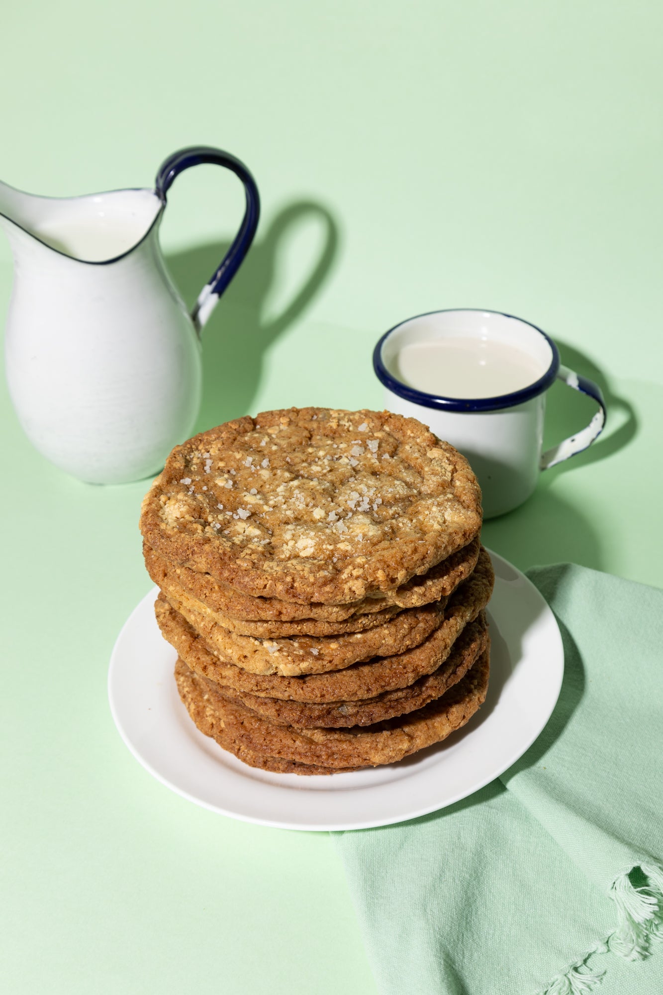 Salted white chocolate chips