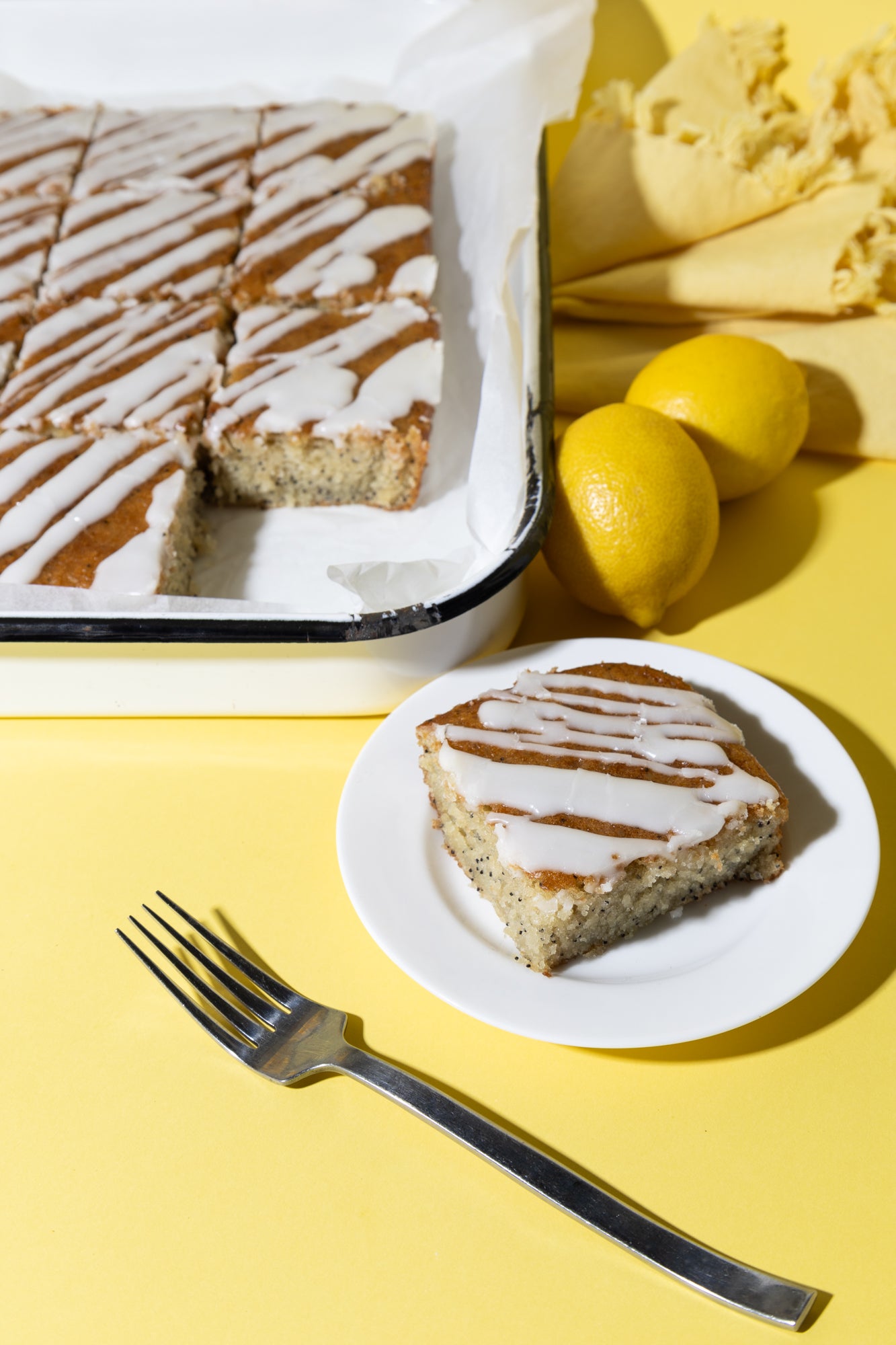 Gâteau végane citron-pavot
